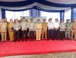 Peresmian Pos Penjagaan Palang Pintu  Kereta Api di Dusun Damarsi Kecamatan Mojoayar Mojokerto