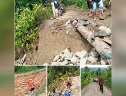 Warga Nias Selatan Surati Presiden, 10 tahun Kerusakan Parah Jalan 3 Kecamatan di GOMO.