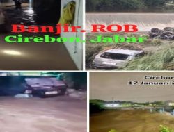 Banjir ROB Air Kiriman Sungai Cipager Meluap, Mengakibatkan Rumah Warga Cirebon Terendam Air