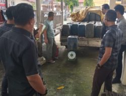 Amrullah tersangka Kasus Penyelundupan BBM jenis Solar dilimpahkan ke Kejaksaan Negeri Sidrap.