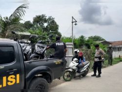 Kocar-kacir Pelaku judi Sabung ayam di gerebek Polsek Blanakan, Polres Subang