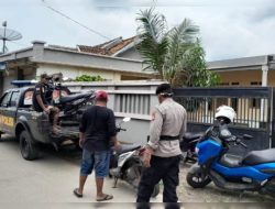 Barang Bukti Judi Sabung ayam di amankan Polsek Blanakan, Polres Subang