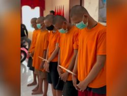 Polres Mojokerto Kota mengungkap kelompok gengster