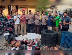 Polsek Besuki Situbondo Gerebek Lokasi judi Sabung ayam