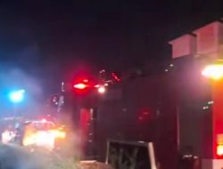 Gudang Penimbunan BBM Solar di Jalan Hang Tuah, Palas, Rumbai, Pekanbaru Terbakar