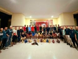 Gelanggang Sabung ayam di Gerebek, Polres Bolmong, Polda Sulut amankan 10 orang