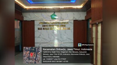 Telan Anggaran APBN Milyaran, Proyek jalan infrastruktur di Taman Sidoarjo diduga mburadul dan Asal-asalan