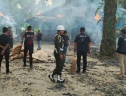 Tim Gabungan TNI/ Polri Gerebek arena sabung ayam di Deliserdang, Provinsi Sumatera Utara.
