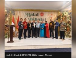 Halal Bihalal BPW Peradin Mempererat Silaturohim se Jawa Timur