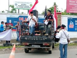 LSM Gmicak Kepulauan Nias Demo Di PT. Pertamina Patra Niaga Foel Terminal Gunungsitoli