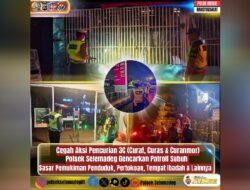 Cegah aksi pencurian 3C, Polsek Selemadeg gencarkan patroli subuh