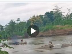 Sekandal Galian Sedot Pasir di Bantaran Sungai Brantas Wilayah Hukum Polres Tulungagung