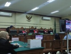 Sidang Bacaan Kepala Desa (Kades) Trosobo Nonaktif, Kecamatan Taman Pungli Program PTSL