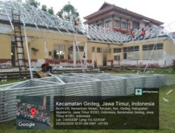 Proyek Kementrian PU Dirjen Prasarana Strategis Bernilai ratusan miliyar rupiah Desa Terusan, Gedeg diduga asal-asalan