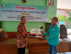 Pemdes Sendangharjo Realisasikan Bantuan Lasung Tunai ( BLT DD) 2025