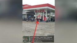 Pengangsu Pertalite Pakai Motor Tangki Modifikasi Bebas Isi di SPBU Balen Bojonegoro