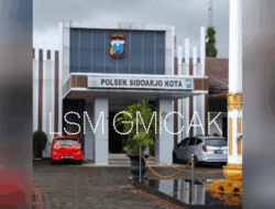 Ketua Umum LSM Gmicak Minta Kasus Pembebasan Sabu Wilayah Hukum Polresta Sidoarjo Jelas