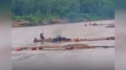 Kejahatan Tambang Pasir Ilegal di Sungai Brantas Tulungagung Merusak Ekonomis Alam yang berkepanjangan.