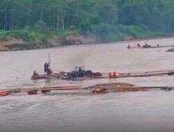 Kejahatan Tambang Pasir Ilegal di Sungai Brantas Tulungagung Merusak Ekonomis Alam yang berkepanjangan.