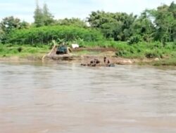 Sungai Brantas Tulungagung di Hancurkan Para Penambang Pasir dugaan Ilegal “Polisi tidak ada Tanggapan