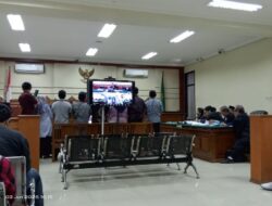 Sidang Lanjutan Perkara Kasus Pungli PTSL Di Desa Trosobo, Sidoarjo