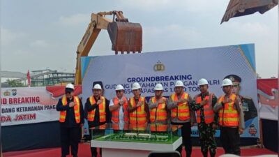 Polri Bangun Ketahanan Pangan di Pacing Mojokerto – Jatim