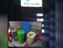 Pengawas SPBU 54.622.28 Lamongan Diduga Nyambi Jadi Pelangsir Pertalite Dan Solar