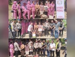 Kapolres Nias Selatan dan Bhayangkari Santuni Anak Yatim di Mehaga, Harap Jadi Berkah bagi Semua