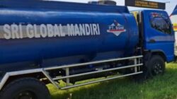 Truk Tangki PT Sri Global Mandiri 5.000 Liter BBM Solar diamankan Polisi
