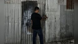 Gudang Dugaan Penimbunan BBM Solar di Jalan Veteran Pasar IX, Desa Manunggal, Labuhan Deli di sidak Polisi