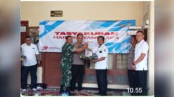 Ucapan dan Tasyakuran Peringatan ke – 79 Hari Bhayangkara Tahun 2025 di Polsek Tarik Sidoarjo