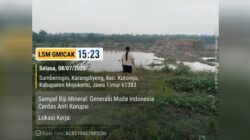 Kasat Reskrim Polres Mojokerto AKP Nova Indra Pratama, S.T.K., S.I.K., M.Si., M.H. bakal menindaklanjuti Tambang Galian di Jaringansari