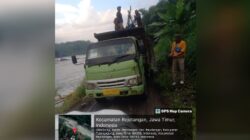 Ketua Umum LSM Gmicak Minta Polda Jatim, Mabes Polri Cek Kondisi Sungai Berantas di Hancurkan Penambang