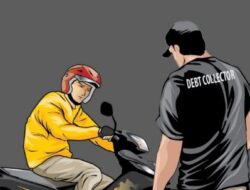 Debt Collector Bergaya Preman Jalanan Meresahkan Warga di Babat Lamongan