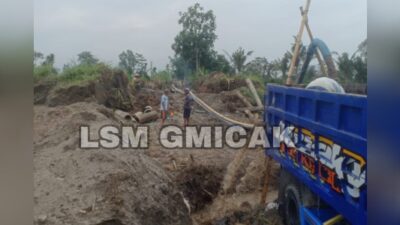 Galian Pasir di Gontor, Desa Candirejo, Kecamatan Ponggok, Blitar diduga ilegal belum memiliki (IUP OPK) Lengkap