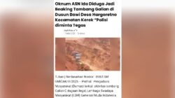 LSM Gmicak Minta Kapolri Jenderal Polisi Drs. Listyo Sigit Prabowo, M.Si ” Sikapi Puluhan Tambang Galian di Tuban dugaan Ilegal Kebal Hukum