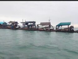 Aktivitas Tambang Timah ilegal di Perairan teluk Inggris Akhirnya di Amankan