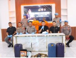 Pelaku Penimbunan BBM Solar Subsidi di Tangkap Polres Sidrap, Sulawesi Selatan