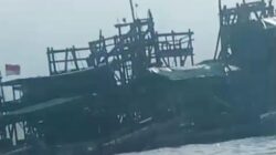Aktivitas tambang timah ilegal diperairan laut belembang sudah bekerja sekitar satu tahun.
