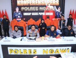 Polres Ngawi Berhasil Ungkap Upaya Penjualan Ilegal 17,8 Ton Pupuk Bersubsidi