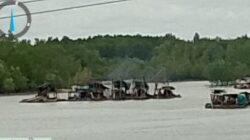 Tambang Timah ilegal di Aliran Sungai (DAS) Perimping, Desa Riau merusak Ekosistem