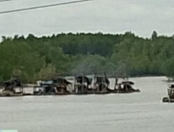Tambang Timah ilegal di Aliran Sungai (DAS) Perimping, Desa Riau merusak Ekosistem