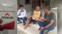 Diduga Kuat Mulyana Seorang Pria Paru Baya Mengedarkan Rokok iLegal Diwarung