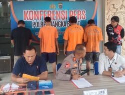 Polisi Tangkap Pelaku Kasus Penganiayaan di Mentok, Bangka Barat “Korban Tewas Mengenaskan”