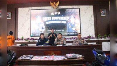 Polres Mojokerto Kota Berhasil Ungkap Curanmor Dua Tersangka dan 4 Unit Motor Diamankan