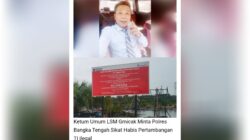 Tambang inkonvensional (TI) ilegal di Bangka Tengah – Bangka Belitung Merusak Ekosistem