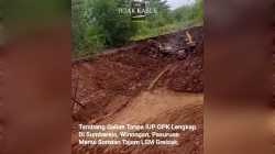 Ketua Umum LSM Gmicak “Polres Pasuruan dapat Cek Tambang Galian dugaan Ilegal Tanpa IUP OPK Lengkap di Sumberejo