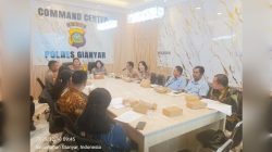 Polres Gianyar Gelar Jumat Curhat Bersama Perbankan, Perkuat Sinergi Pengamanan Obyek Vital