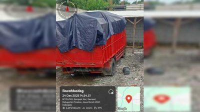Mobil Mafia BBM Solar Nopol Z 9175 DB Ditangkap Polresta Cirebon di Gudang Milik AF Diduga Oknum Wartawan