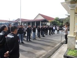 Pimpin Apel Khusus, Kapolres Kediri Tegaskan Komitmen Berantas Narkoba